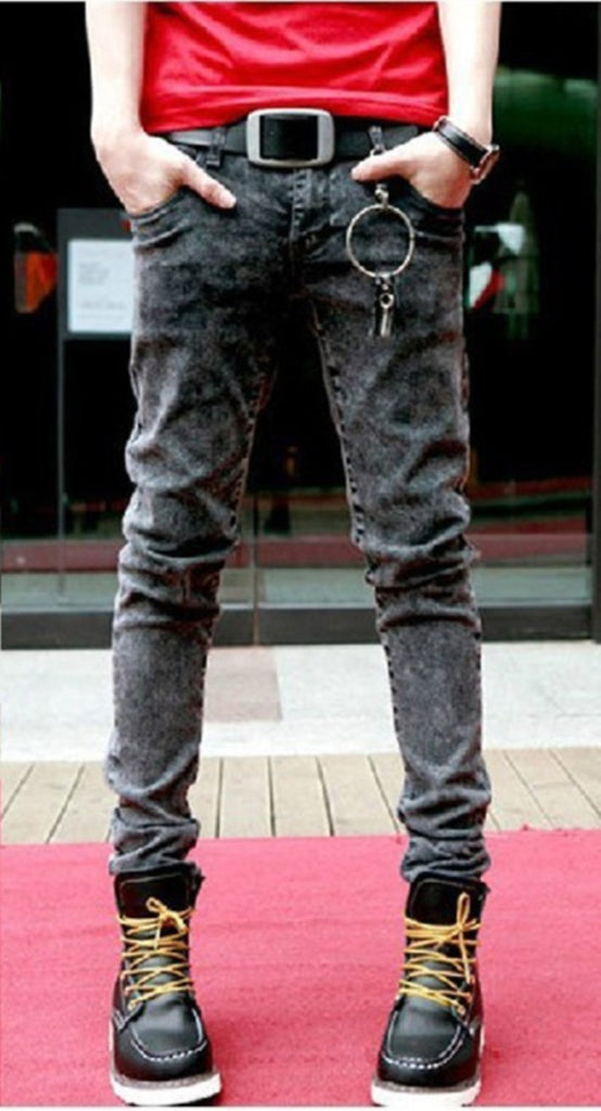 Casual Snow Flake Slim Fit "Skinny" Jeans