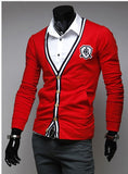 Preppy Crest Cardigan