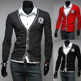 Preppy Crest Cardigan