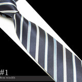 Microfiber Striped Neckties - 20 Styles