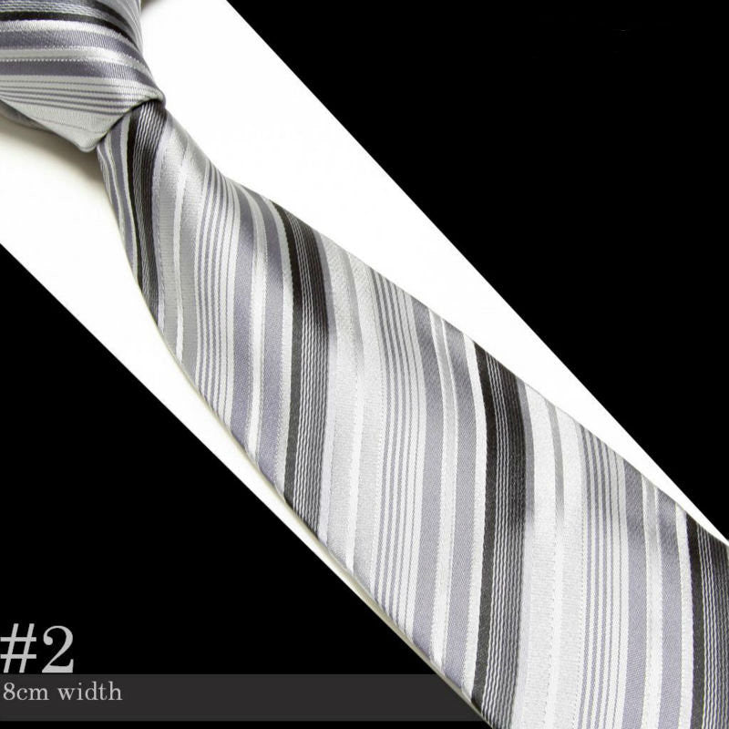 Microfiber Striped Neckties - 20 Styles