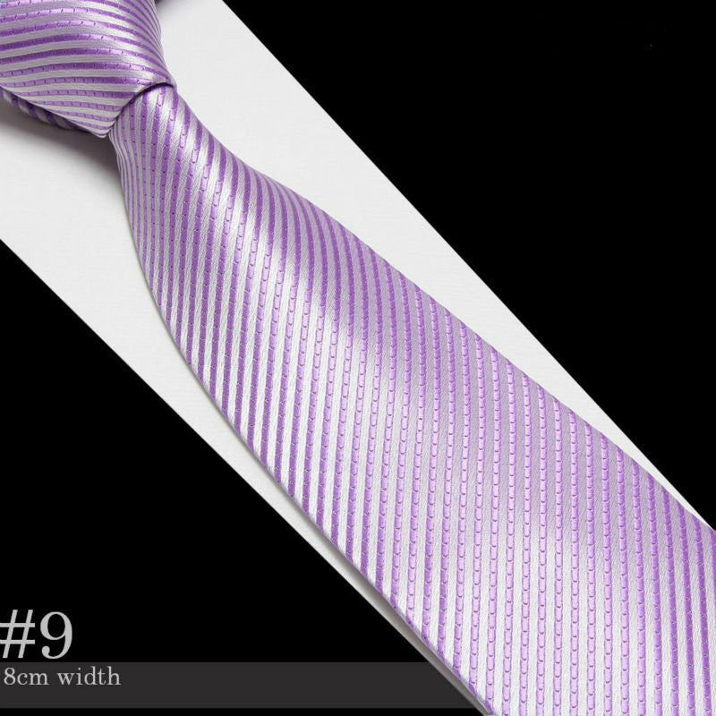 Microfiber Striped Neckties - 20 Styles