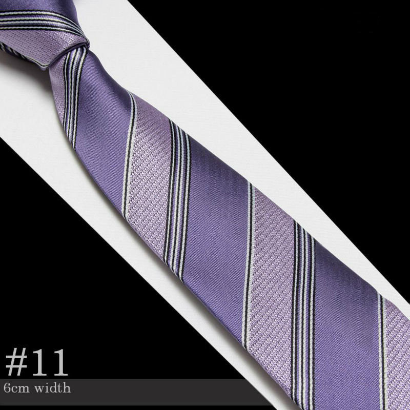 Microfiber Striped Neckties - 20 Styles