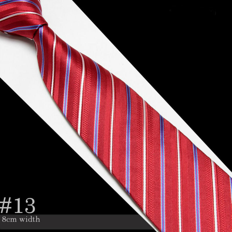 Microfiber Striped Neckties - 20 Styles