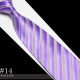 Microfiber Striped Neckties - 20 Styles