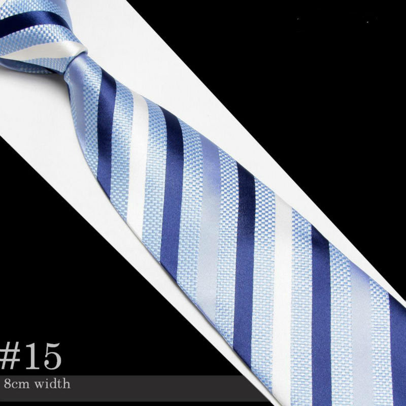 Microfiber Striped Neckties - 20 Styles