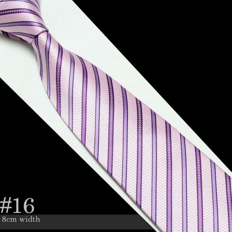 Microfiber Striped Neckties - 20 Styles