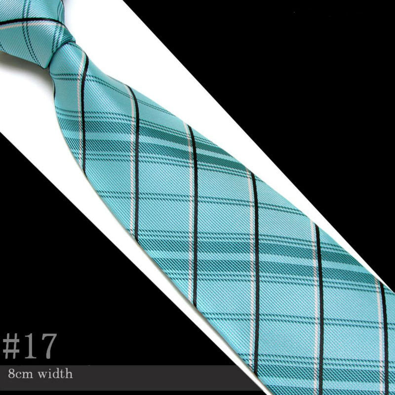 Microfiber Striped Neckties - 20 Styles