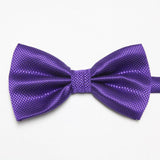 Solid Butterfly Bow Ties- 16 Colors