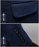 Mandarin Collar Slim Fit Korean Style Jacket