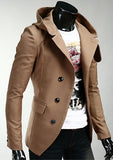 Slim Fit Blazer With Hoodie