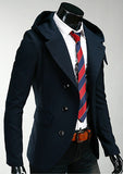 Slim Fit Blazer With Hoodie