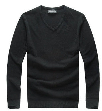 Cashmere Vneck Slim Fit Sweater