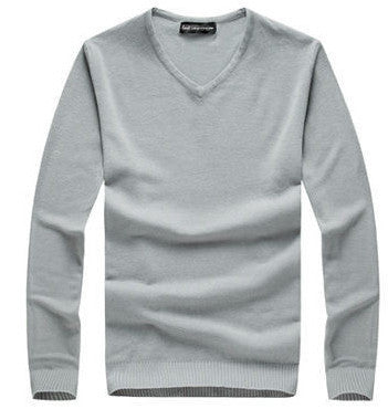 Cashmere Vneck Slim Fit Sweater