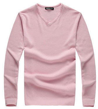 Cashmere Vneck Slim Fit Sweater