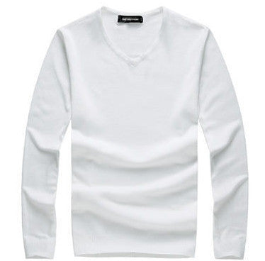 Cashmere Vneck Slim Fit Sweater