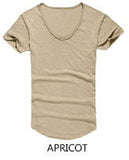 Classic Cotton V Neck Short Sleeve T-shirt