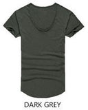 Classic Cotton V Neck Short Sleeve T-shirt