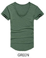 Classic Cotton V Neck Short Sleeve T-shirt