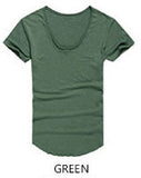 Classic Cotton V Neck Short Sleeve T-shirt