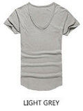 Classic Cotton V Neck Short Sleeve T-shirt