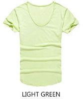 Classic Cotton V Neck Short Sleeve T-shirt