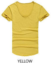 Classic Cotton V Neck Short Sleeve T-shirt