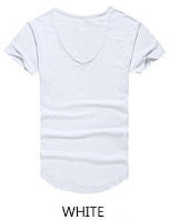 Classic Cotton V Neck Short Sleeve T-shirt