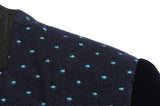 Blue Polka Dots Night Time Blazer