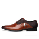 Luxury Leather Men's Oxford Dress Shoes