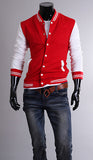 Slim Fit Baseball Jersey Spring/Fall Jacket