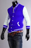 Slim Fit Baseball Jersey Spring/Fall Jacket