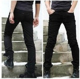 Simple Slim Fit Casual Pants