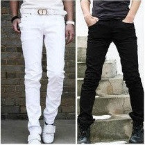 Simple Slim Fit Casual Pants