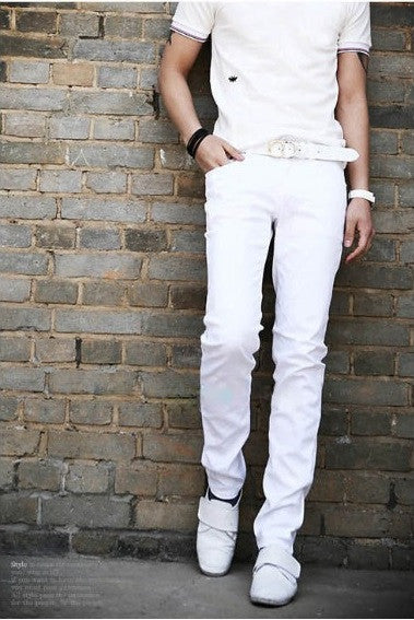 Simple Slim Fit Casual Pants