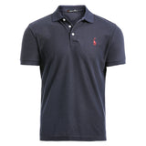 Summer 2019 Men’s Casual Deer Cotton Polo Shirt