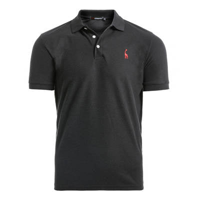 Summer 2019 Men’s Casual Deer Cotton Polo Shirt