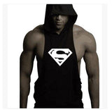 Skull Bodybuilding Stringer Hoody/Tank Top Pullover Hoody