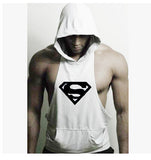 Skull Bodybuilding Stringer Hoody/Tank Top Pullover Hoody