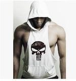 Skull Bodybuilding Stringer Hoody/Tank Top Pullover Hoody