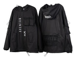 2020 DARK Multi Pockets Cargo Jackets Men Windbreaker