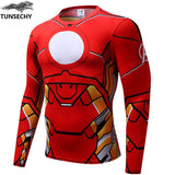 2018 Winter Collection- New TUNSECHY Men's Superhero Style Compression Shirt