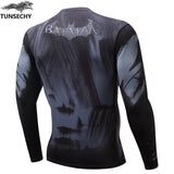 2018 Winter Collection- New TUNSECHY Men's Superhero Style Compression Shirt