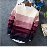 2017 Fall Collection Men's Slim Fit Knitted Style Sweater