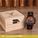 2019 Custom Engraved DODO DEER Men’s Chronograph Watch