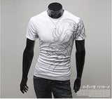 Short Sleeve Tribal Dragon T-Shirt